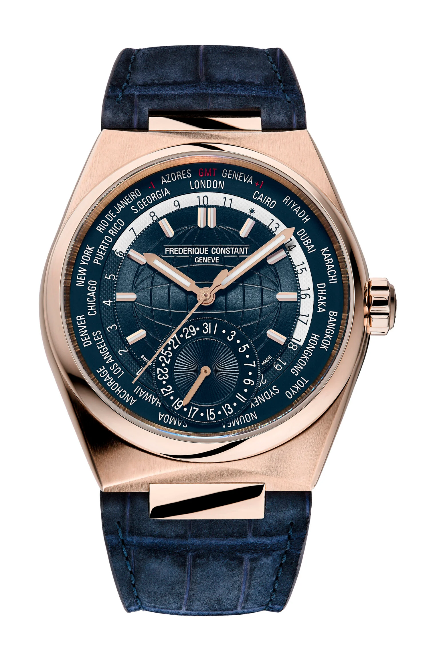 Frederique Constant Highlife World Timer watch