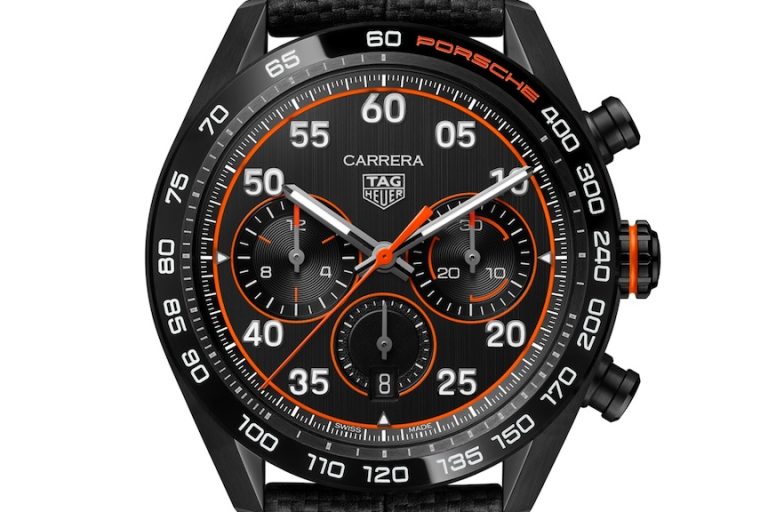 TAG Heuer Carrera Chronograph X Porsche Orange Racing watch TAG Heuer Carrera Chronograph X Porsche Orange Racing watch