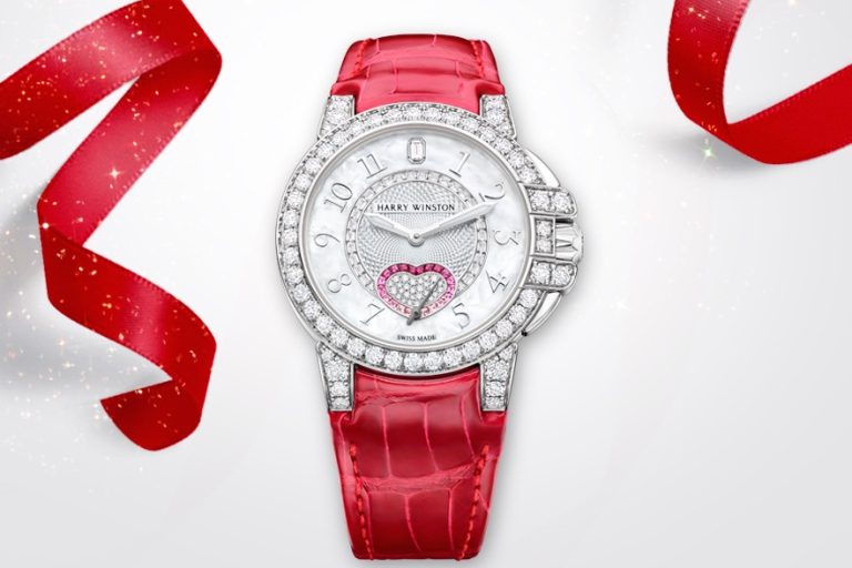 Harry Winston Ocean Valentine's Day watch