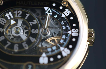 The dial of the new watch is made of multi-layered sapphire