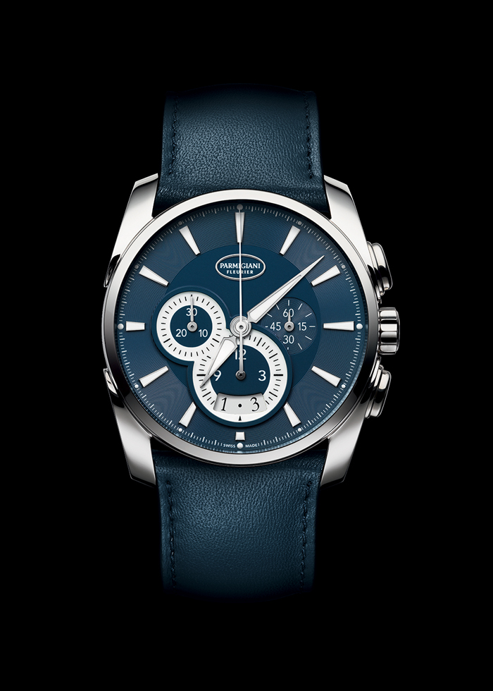 The new Parmigiani Fleurier Tonda Me'trographe in honor of Chicago features an Abyss Blue dial to emulate the vast Lake Michigan waters