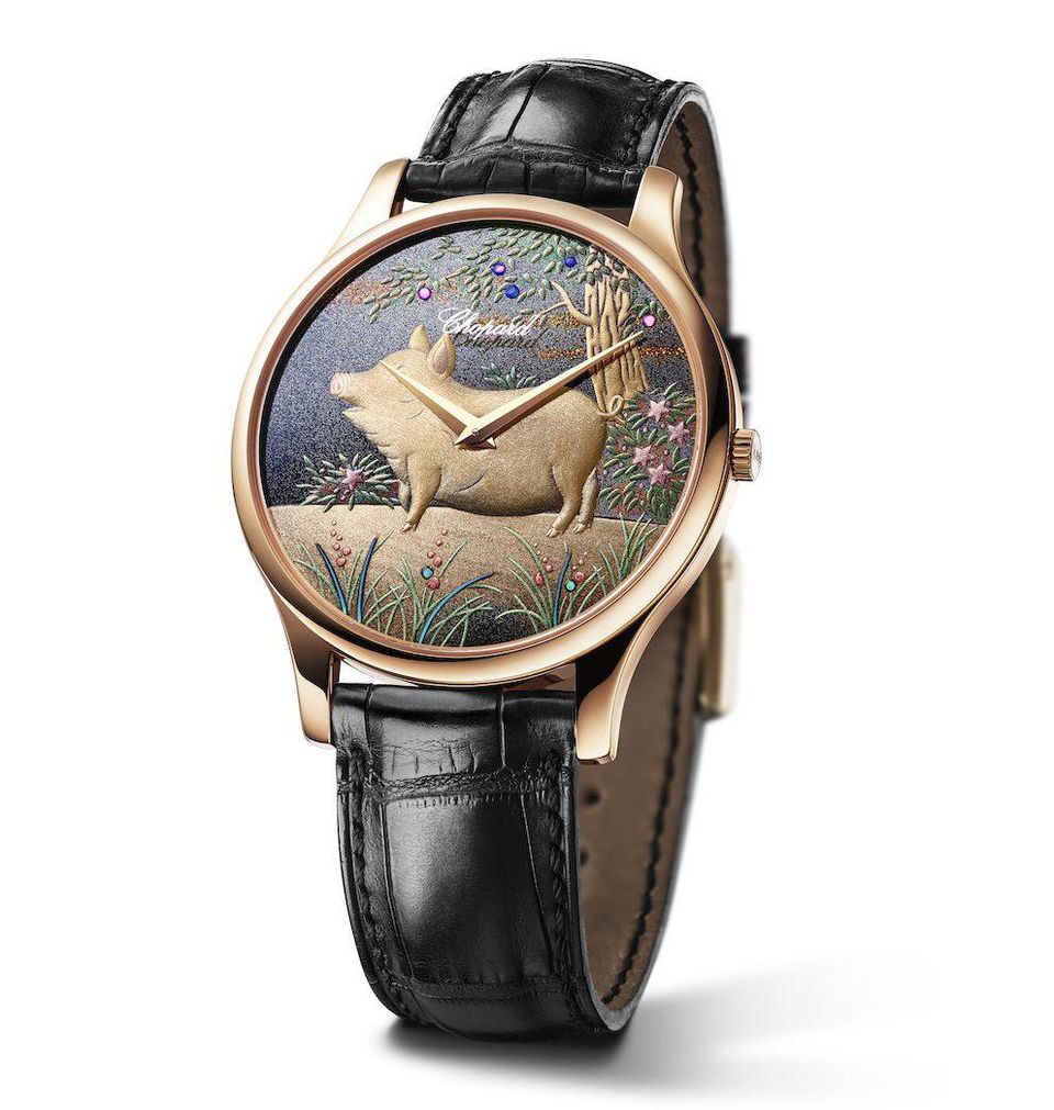 Chopard L.U.C XP Urushi Year of the Pig watch 