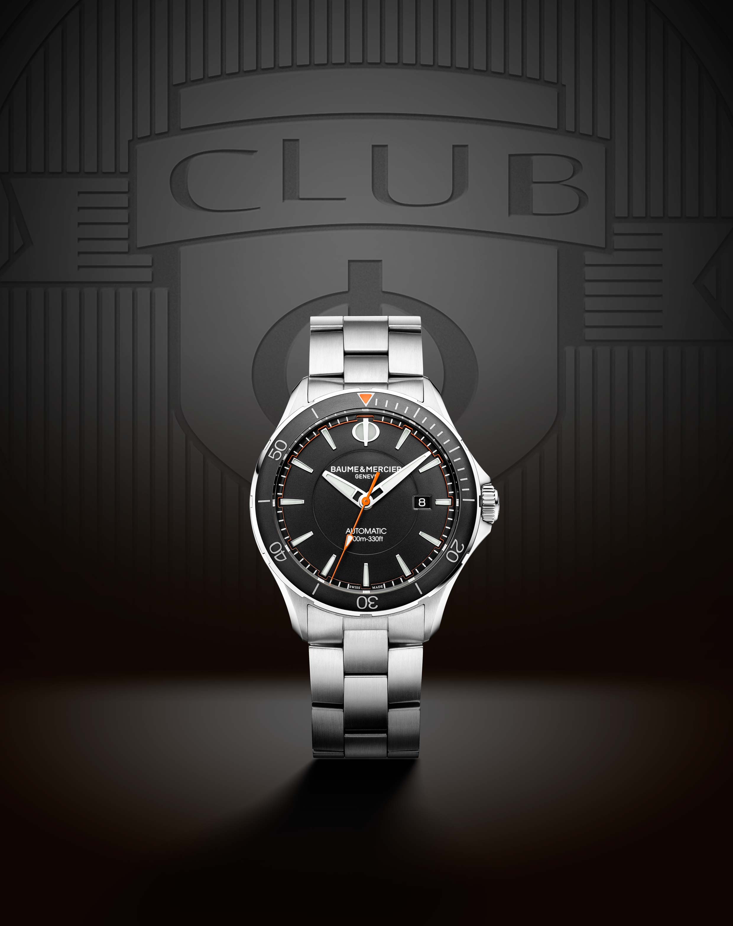 Baume & Mercier Clifton Club Collection comes in bracelet or strap versions.