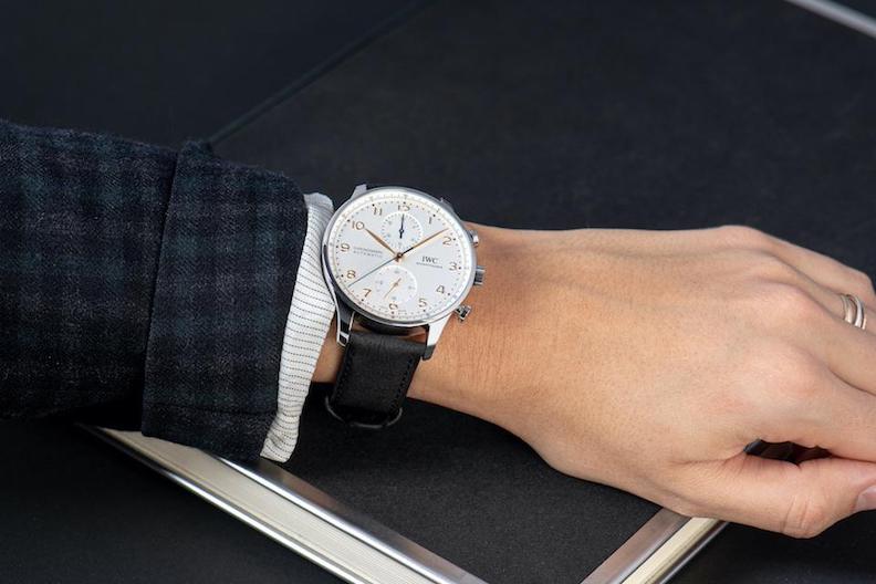 IWC TImberTex paper-based watch strap