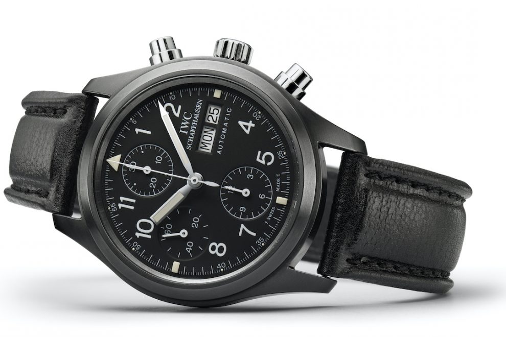 iwc-pilotswatchchronograph3705ceramic1994-lifestyle IWC Pilot Watch Tribute to 3705