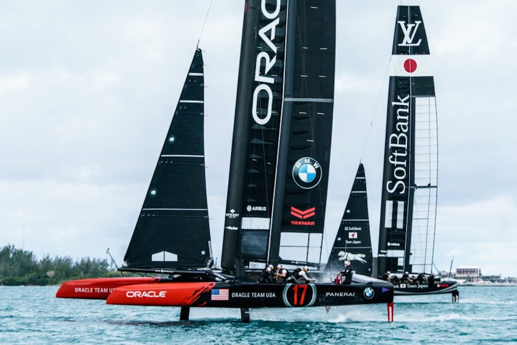 Panerai is the Official Watch of the 35th America's Cup and of the Defenders, Oracle Team USA.