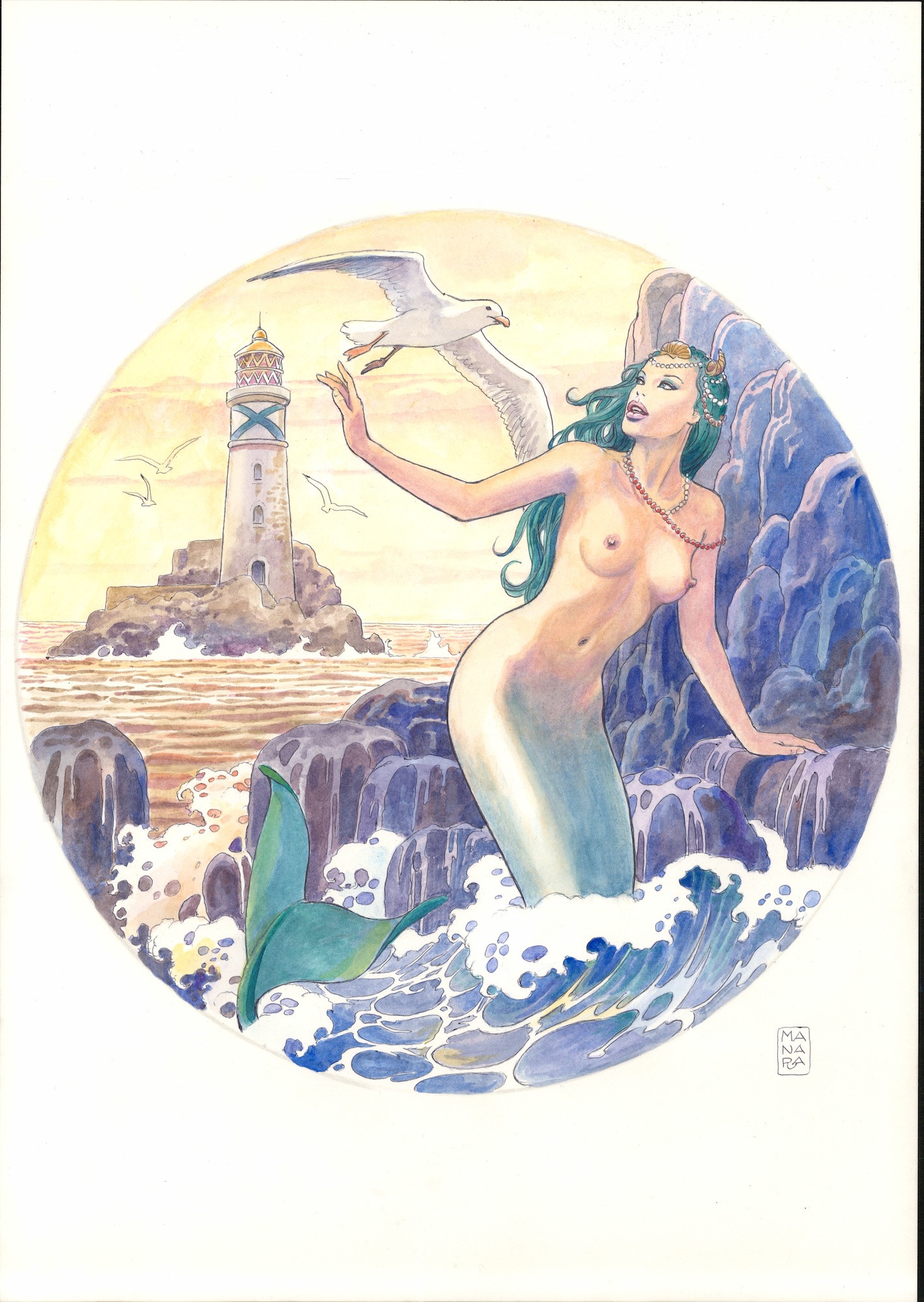 Ulysse Nardin Classico erotic watches are deigned by Milo Manara.