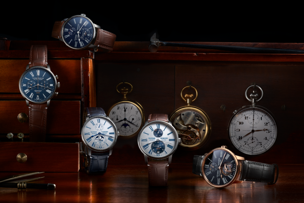 mood image of all new watches Ulysse Nardin Marine Torpilleur new watches