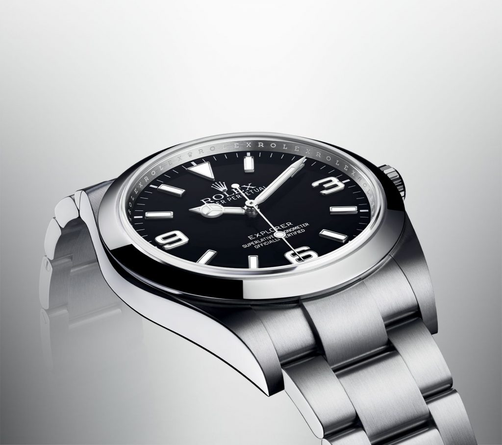 The new Rolex Explorer watch out this year is a 39mm stainless steel beauty. 
