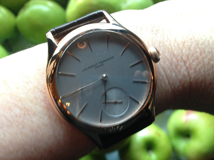 The Laurent Ferrier Micro-Rotor is a classic  and technical beauty.
