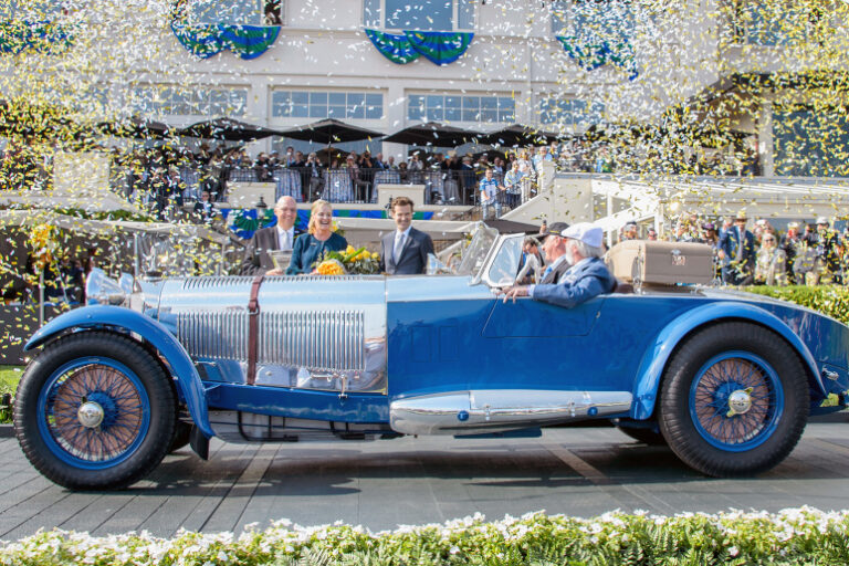 Pre-War-Era 1929 Mercedes Benz S Barker Tourer wins Rolex Best of Show at Pebble Beach Concours d'Elegance 2017