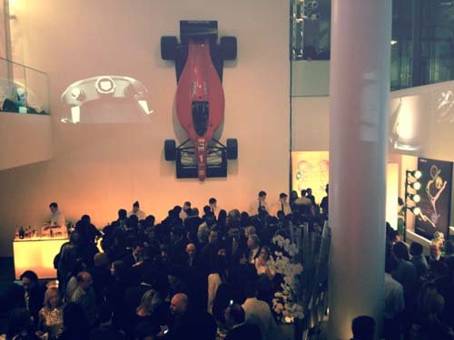The after-party at MOMA featured exciting TAG Heuer highlights. 