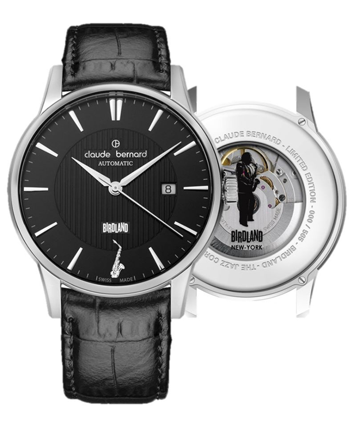 This Claude Bernard Birdland watch was made to celebrate 65 years of the NYC Birdland Jazz Club and Charlie Parker. 