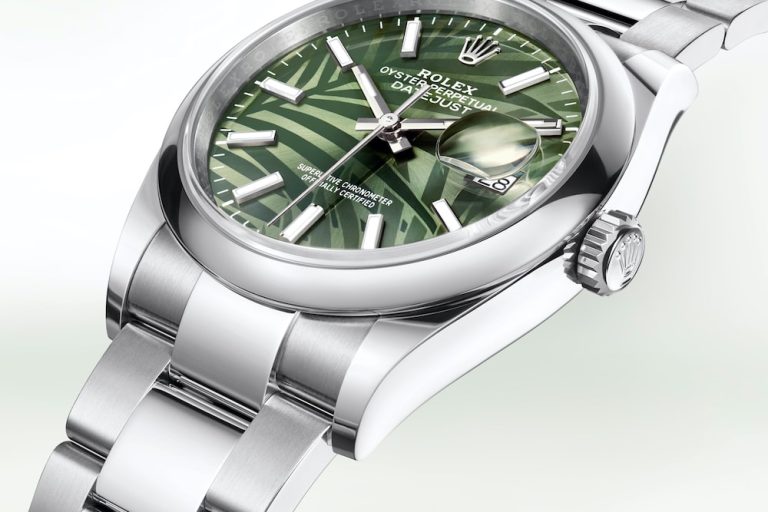 Rolex Oyster Perpetual Cosmograph Daytona with palm fronds dial.