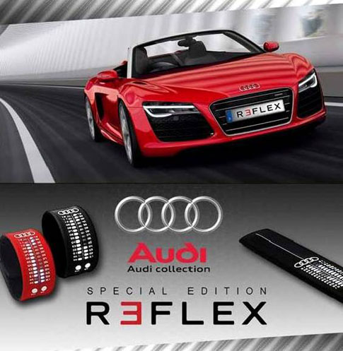 New Reflex Audi Collection watches are the result of a collaboration between Ritmo Mundo and Audi. 