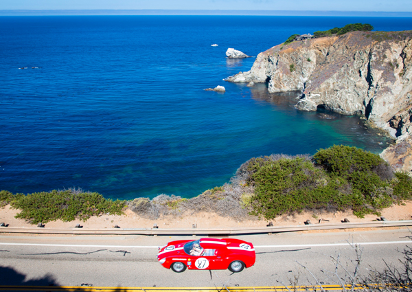 The Tour D'Elegance presented by Rolex is a non-competitive drive along 80 miles os scenic roadway.