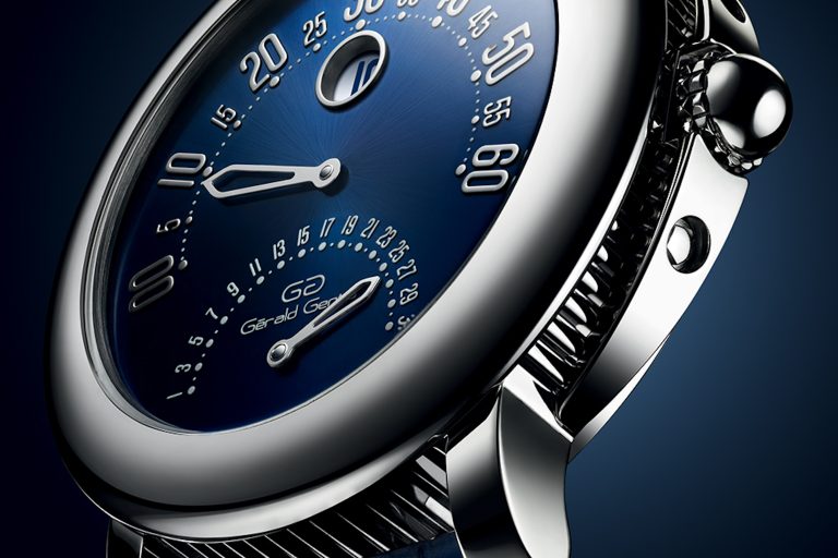 side view Gerald Genta 50th anniversary watch GERALD GENTA 50TH ANNIVERSARY - ARENA BI-RETRO