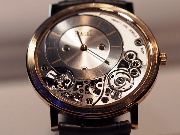 Piaget set the world record for the thinnest mechanical watch 