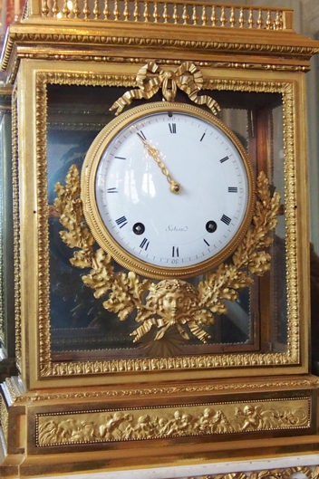 Neoclassical style Sotian Clock in Petit Trianon.