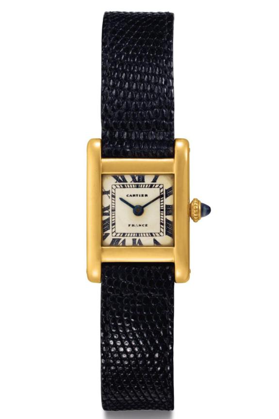 Jaqueline Kennedy Onassis Cartier Tank Watch sells for $379,500 at Christie's Auction