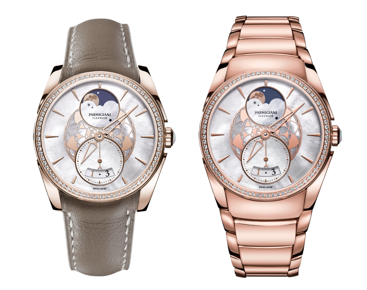 Parmigiani Fleurer Tonda Métropolitaine Selene in 18-karat rose gold -- Pre-SIHH 2019.