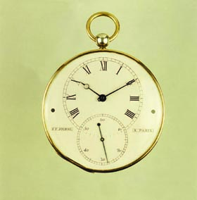F.P. Journe's first pocket watch, created in 1983. 