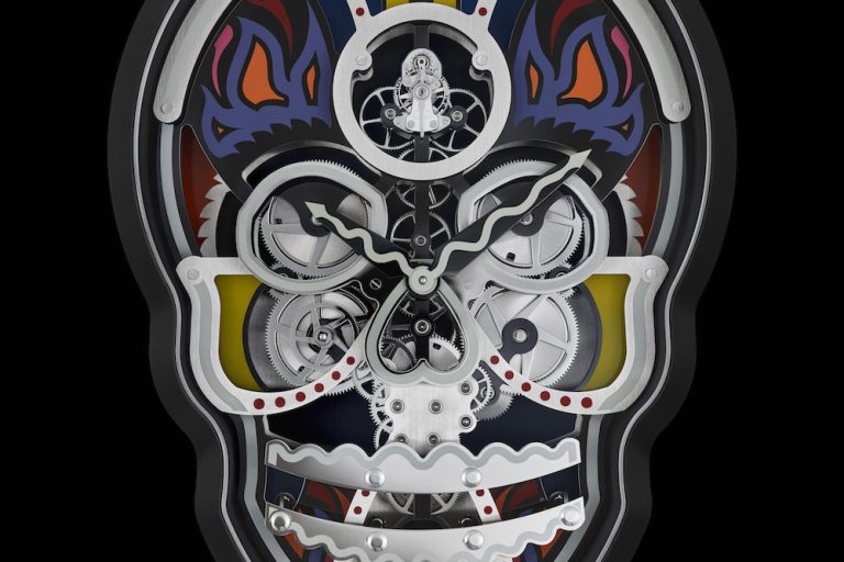 Each of the colors used by Fiona Kruger in the design of the L'Epee 1839 Vanitas clock holds a meaning.