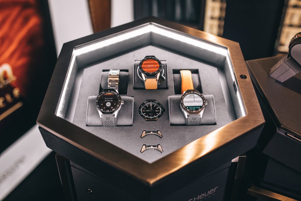 The Swiss-Made TAG Heuer Connected Modular 45 watch used in "Kingsman: The Golden Circle" 